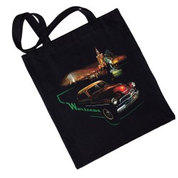 Torba eko Warszawa Noc, czarny