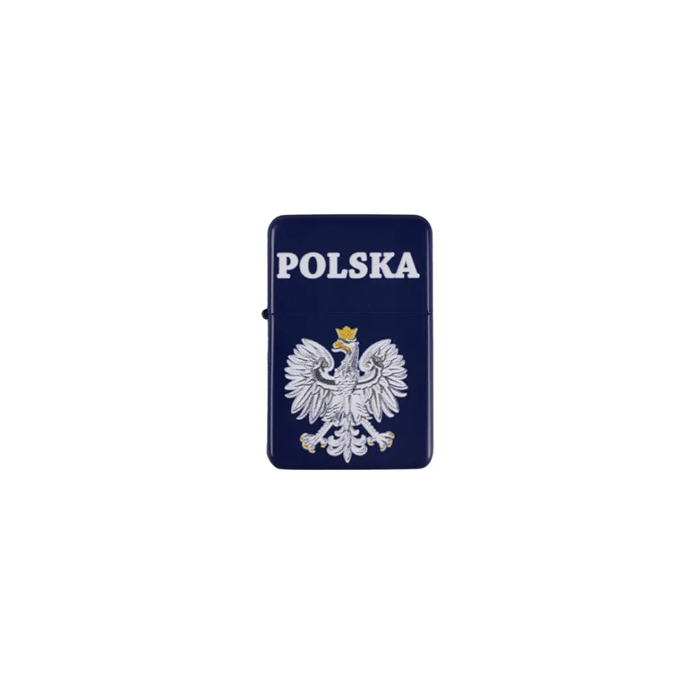 Zapalniczka Benzynowa Niebieska Polska Orzeł