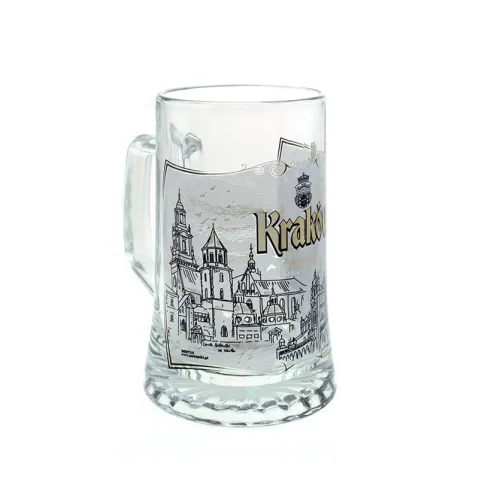 Kufel Szklany 0.5 L Kraków E