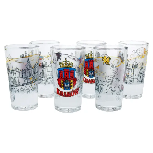 Kieliszki szklane Kraków...