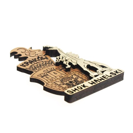 Magnes Smok Wawelski Herb Krakowa 3d