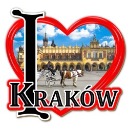 Magnes I Love Kraków...