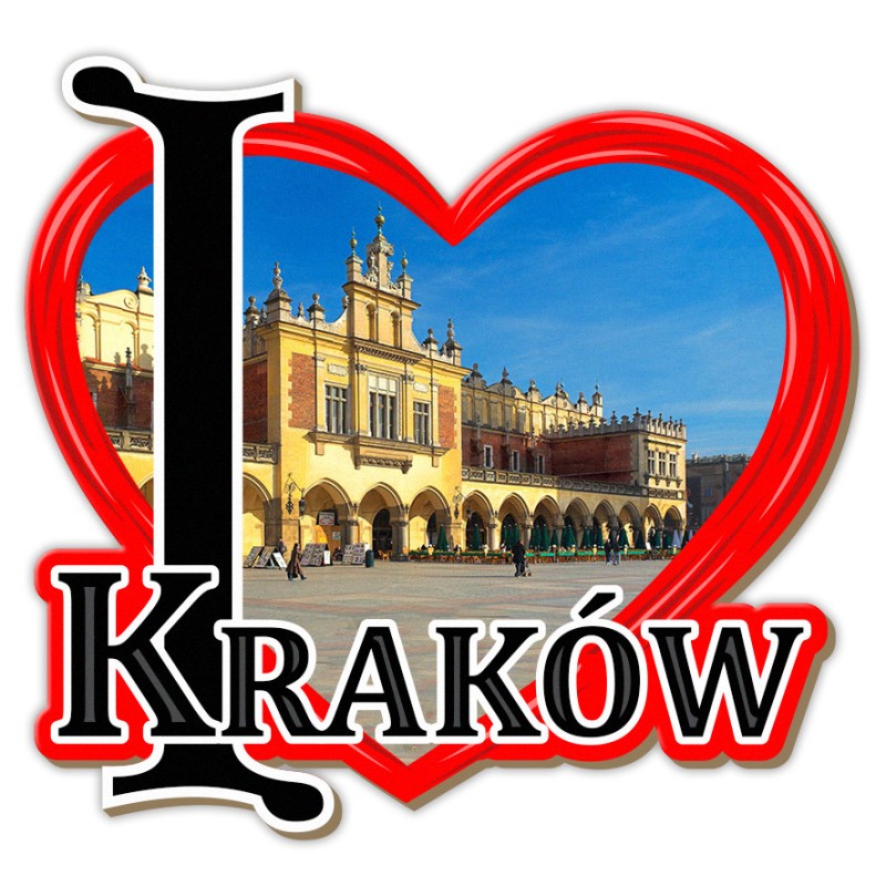 Magnes I Love Kraków Sukiennice 
