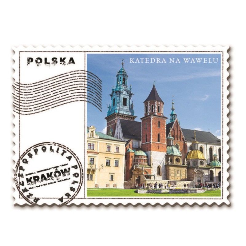 Magnes Znaczek Kraków Katedra na Wawelu