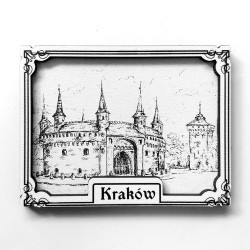 Magnes Szkic Kraków Barbakan