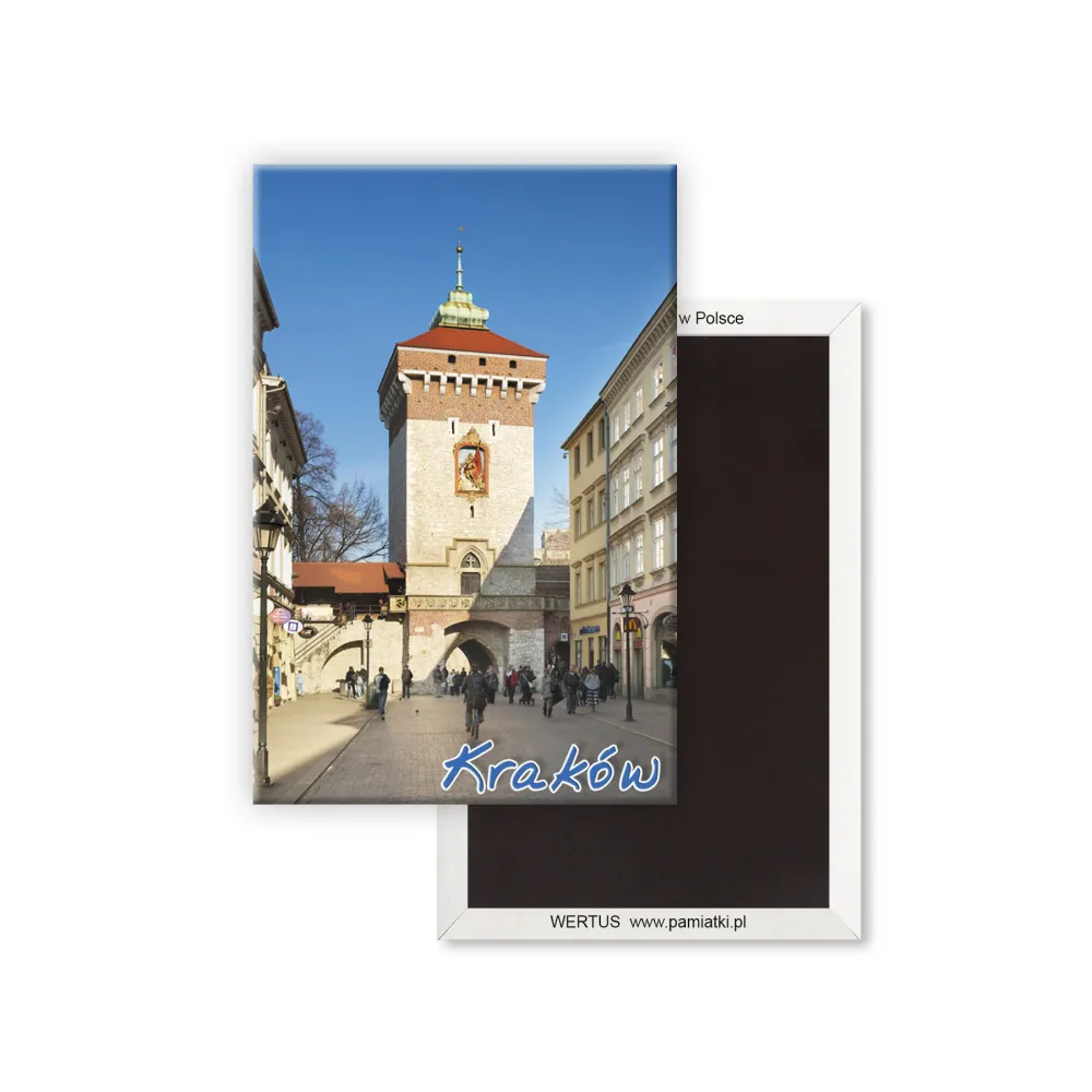 Magnes Pamiątka Kraków Brama Floriańska KR01