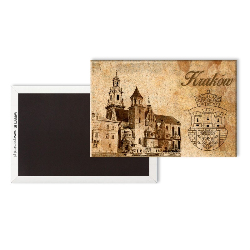 Magnes Kraków Wawel Katedra Sepia