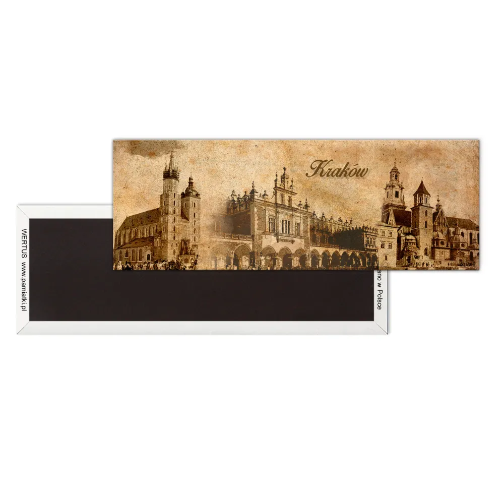 Magnes Kraków Panorama Sepia Składanka