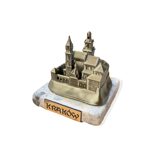 Figurka Wawel na kamieniu