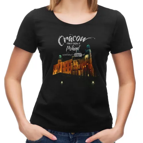 Koszulka Kraków Wawel Noc...