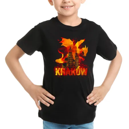 Koszulka Kraków Smok w Ogniu (K)::