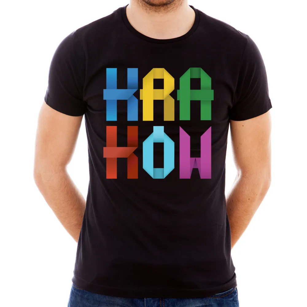 Koszulka Kraków Napis (M)::