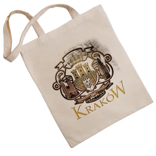 Torba eko Kraków Herb, natural