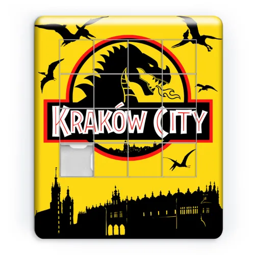 Układanka Kraków Smok City