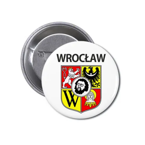 Przypinka Wrocław Herb