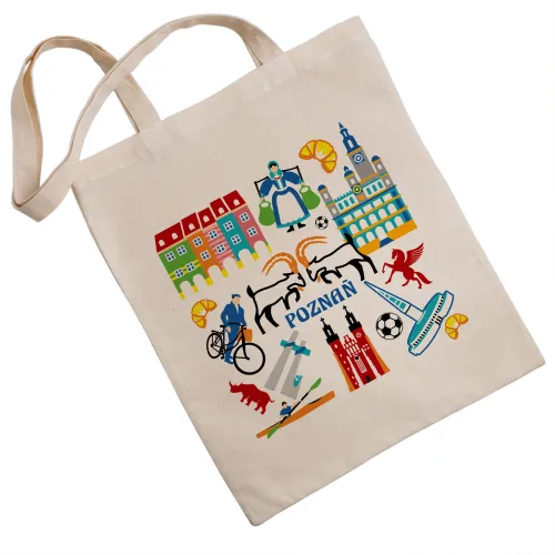 Torba eko Poznań Symbole,...
