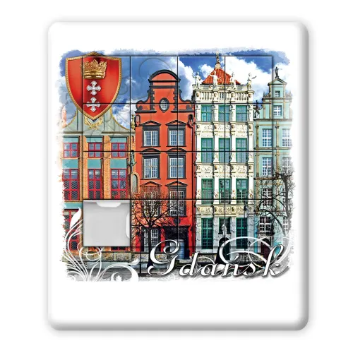 Układanka Gdańsk Kamieniczki