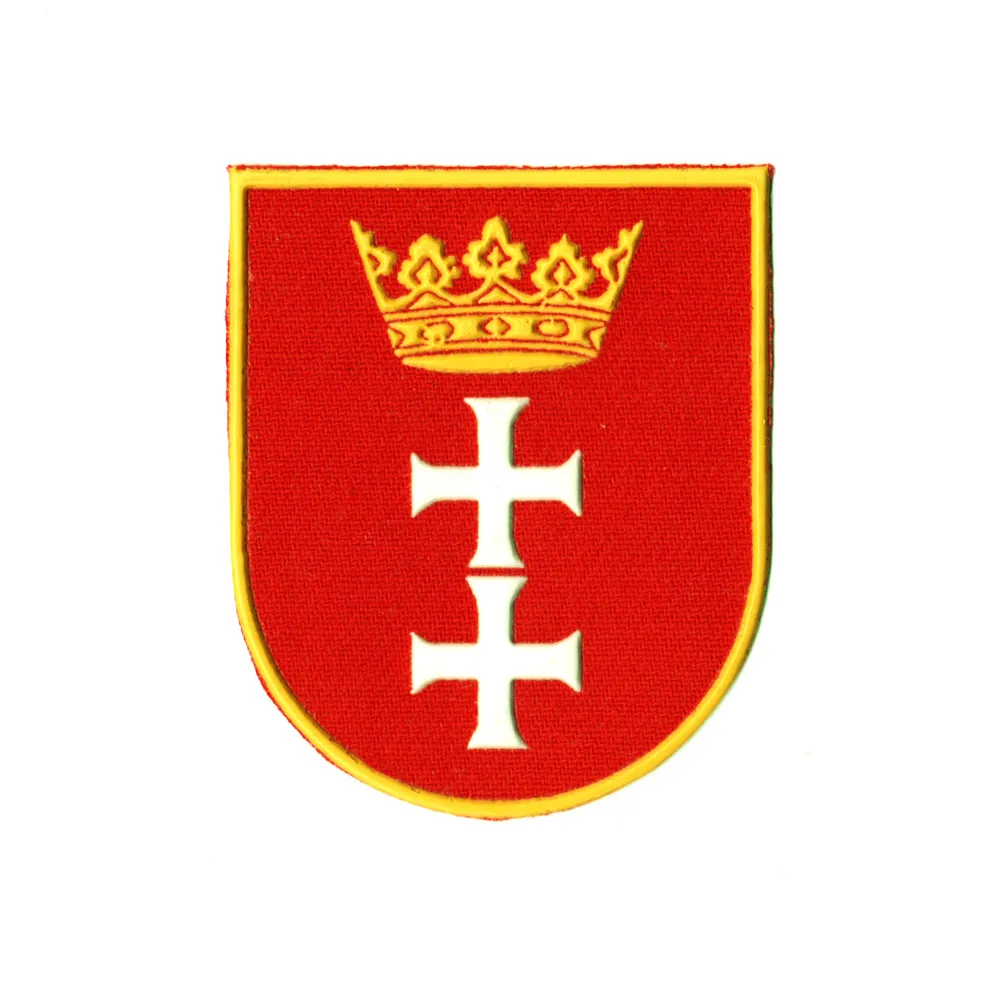 Emblemat - Naszywka Gdańsk Herb A
