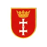 Emblemat - Naszywka Gdańsk Herb A