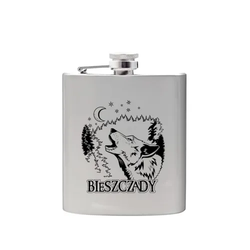 Piersiówka Wilk i Księżyc...