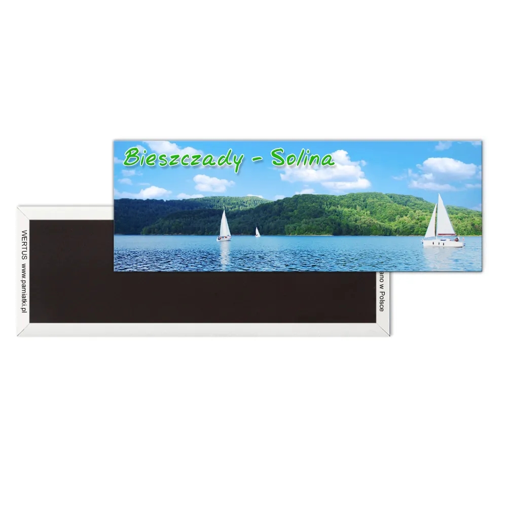 Magnes Bieszczady Solina żaglówki Panorama