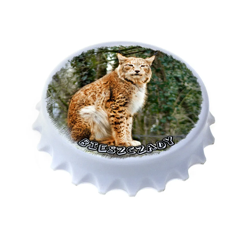 Magnes Kapsel Otwieracz Bieszczady Ryś