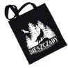 Torba eko Bieszczady Logo, czarny