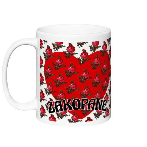 Kubek Zakopane Tybet biały...