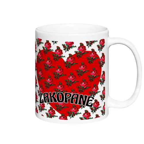 Kubek Zakopane Tybet biały...