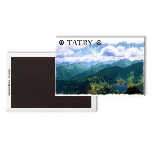 Magnes Pamiątka Tatry widok...