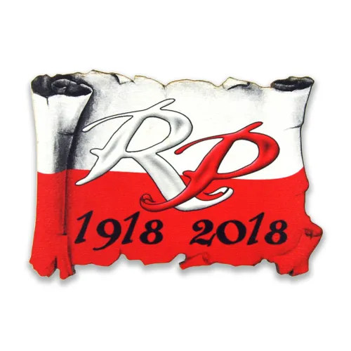 Magnes Drewniany Polska RP